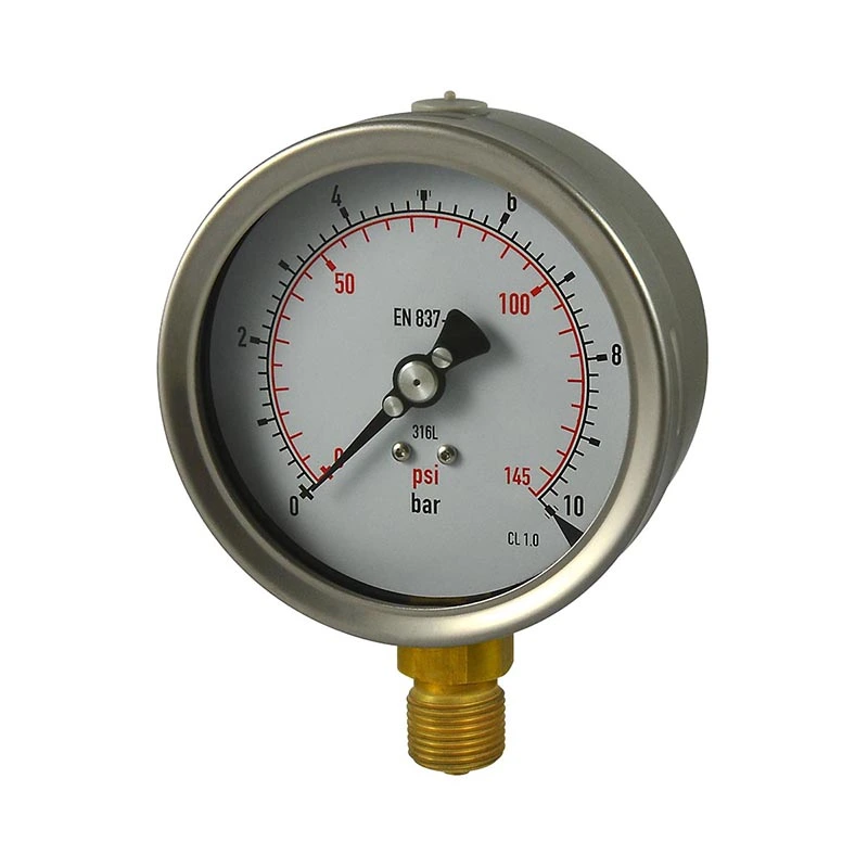 Glycerin Filled Pressure Gauge